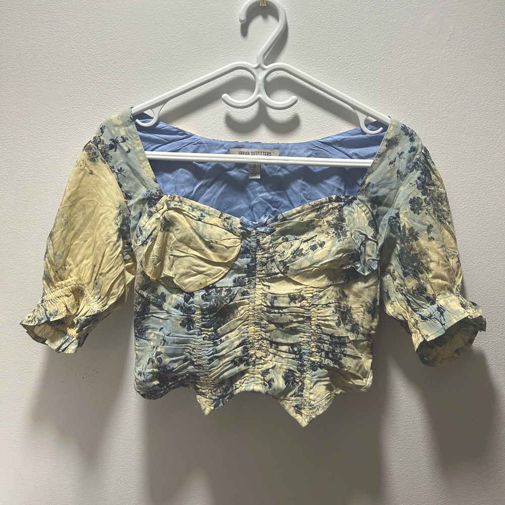 Urban Outfitters Floral Bustier Top
